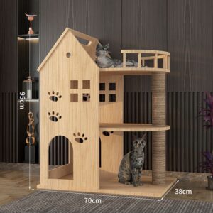 豪华猫树和猫公寓