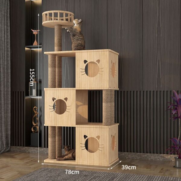 Luxury Cat Tree & Cat Condo - 图片 5