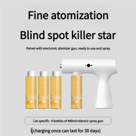 Deodorant spray for cats
