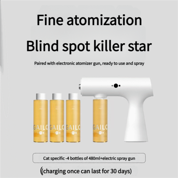 Deodorant spray for cats
