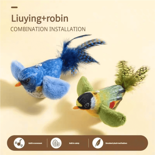 Cat Toy Simulation Bird Toy - 图片 3