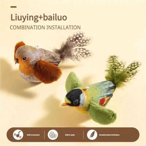 Cat Toy Simulation Bird Toy - 图片 4