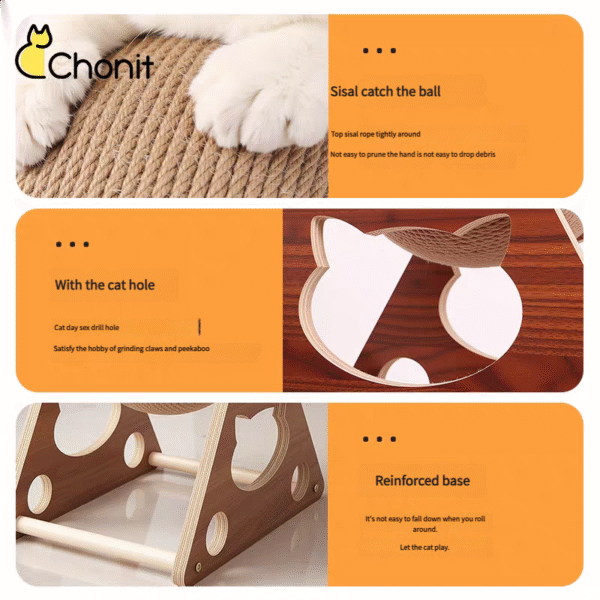 Cat Toy Cat Claw Ball - 图片 4
